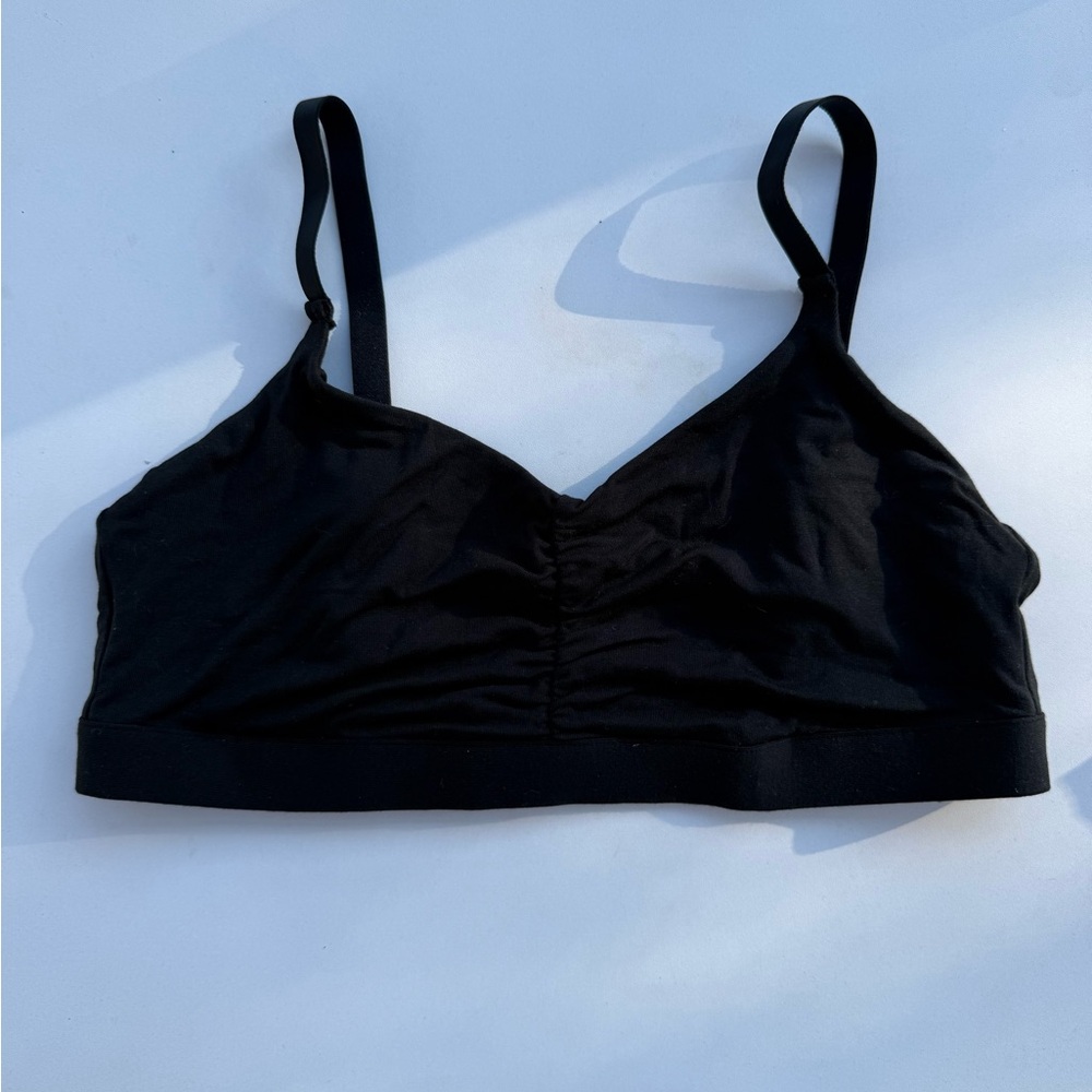 Quince Black Women's Bralette